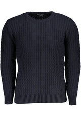 US GRAND MEN'S BLUE SWEATER
