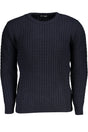 US GRAND MEN'S BLUE SWEATER
