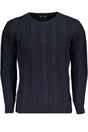 US GRAND MEN'S BLUE SWEATER