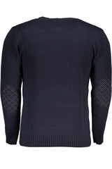 US GRAND MEN'S BLUE SWEATER