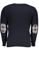 US GRAND MEN'S BLUE SWEATER