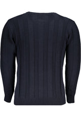 US GRAND MEN'S BLUE SWEATER