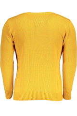 US GRAND MEN'S YELLOW SWEATER