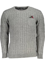 US GRAND MEN'S GREY SWEATER