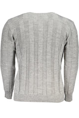 US GRAND MEN'S GREY SWEATER