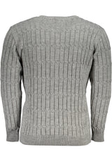 US GRAND MEN'S GREY SWEATER