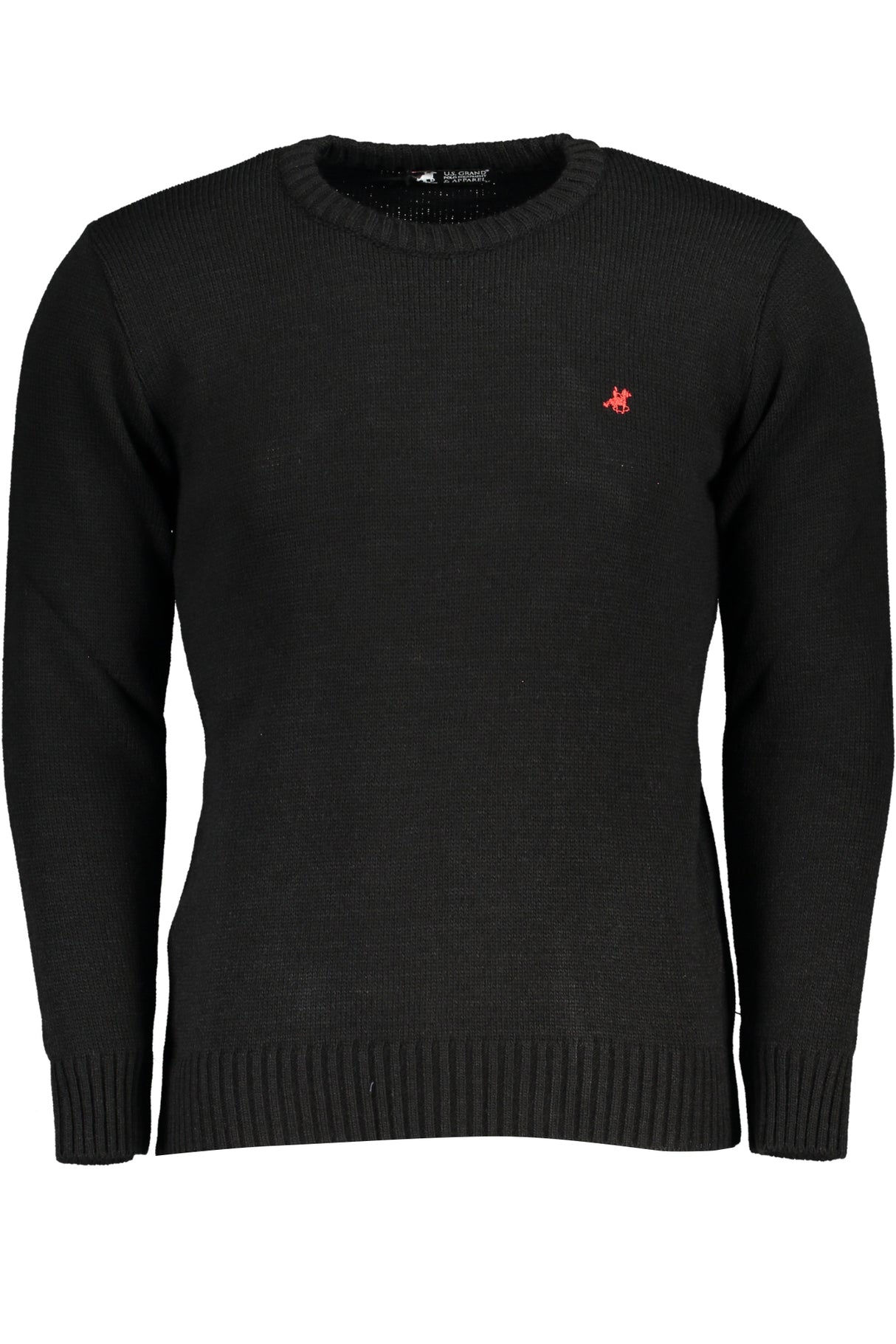US GRAND MEN'S BLACK SWEATER