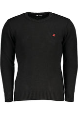 US GRAND MEN'S BLACK SWEATER