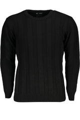 US GRAND MEN'S BLACK SWEATER