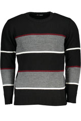 US GRAND MEN'S BLACK SWEATER