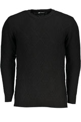 US GRAND MEN'S BLACK SWEATER