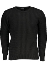 US GRAND MEN'S BLACK SWEATER