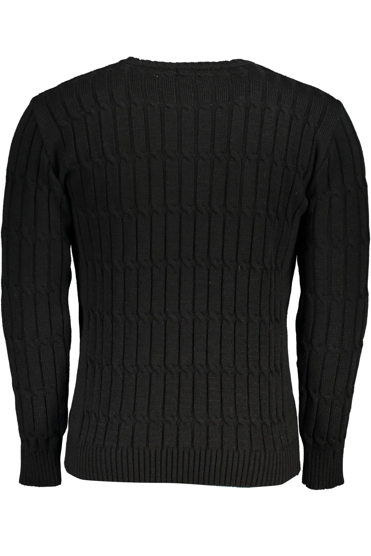 US GRAND MEN'S BLACK SWEATER