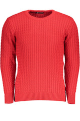 US GRAND MEN'S RED SWEATER
