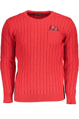 US GRAND MEN'S RED SWEATER