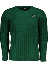 US GRAND MEN'S GREEN SWEATER