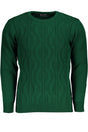 US GRAND MEN'S GREEN SWEATER
