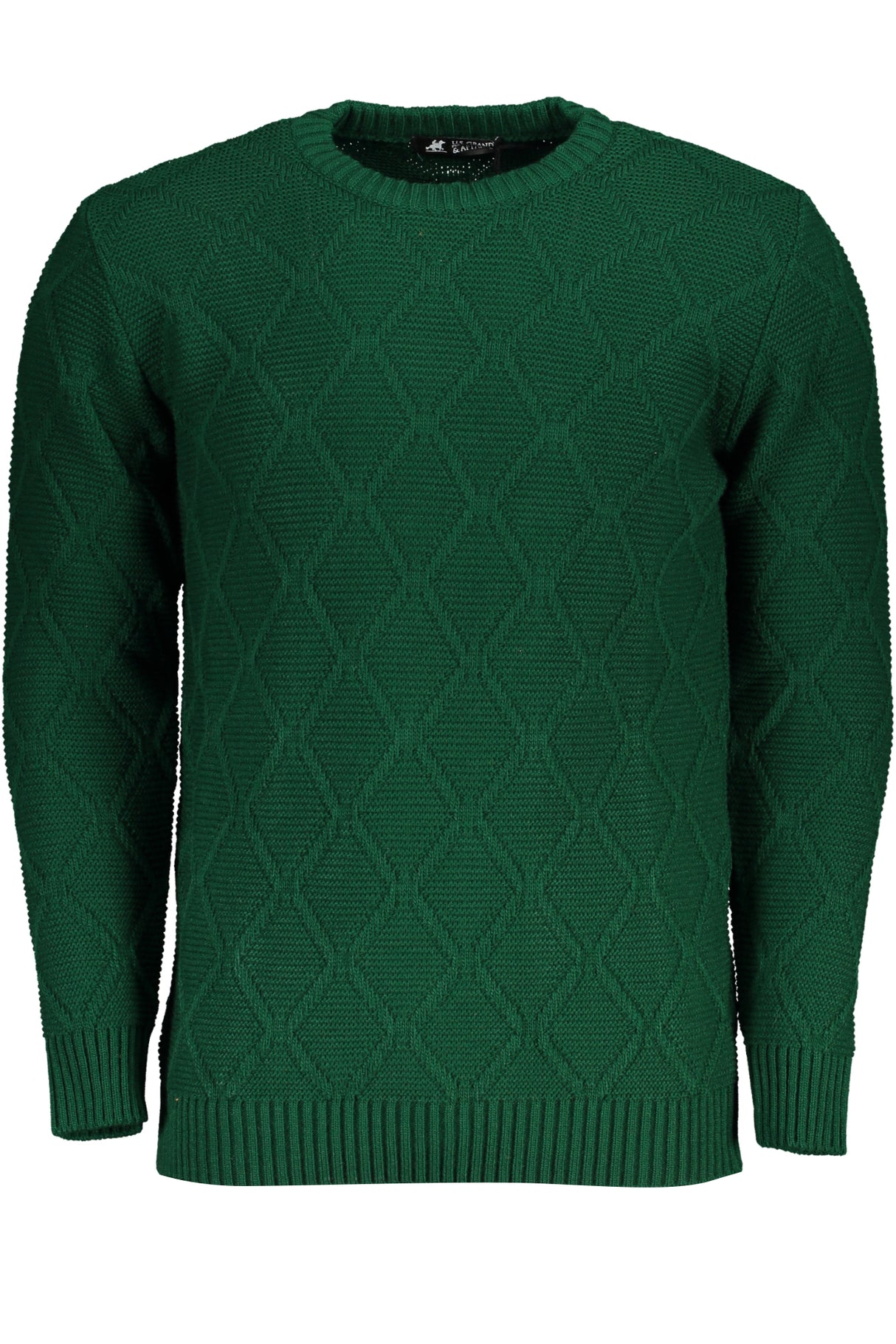 US GRAND MEN'S GREEN SWEATER