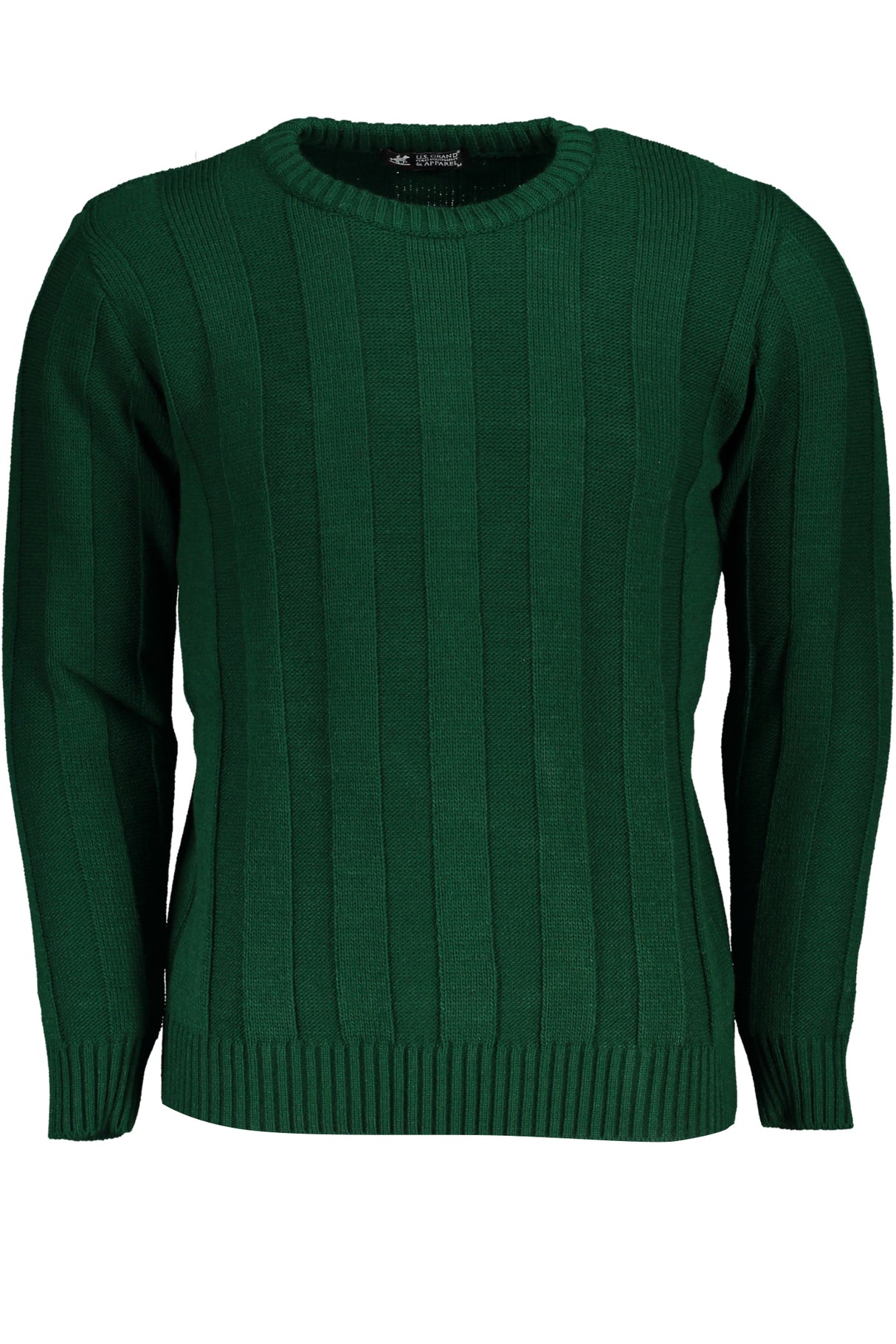 US GRAND MEN'S GREEN SWEATER