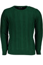 US GRAND MEN'S GREEN SWEATER