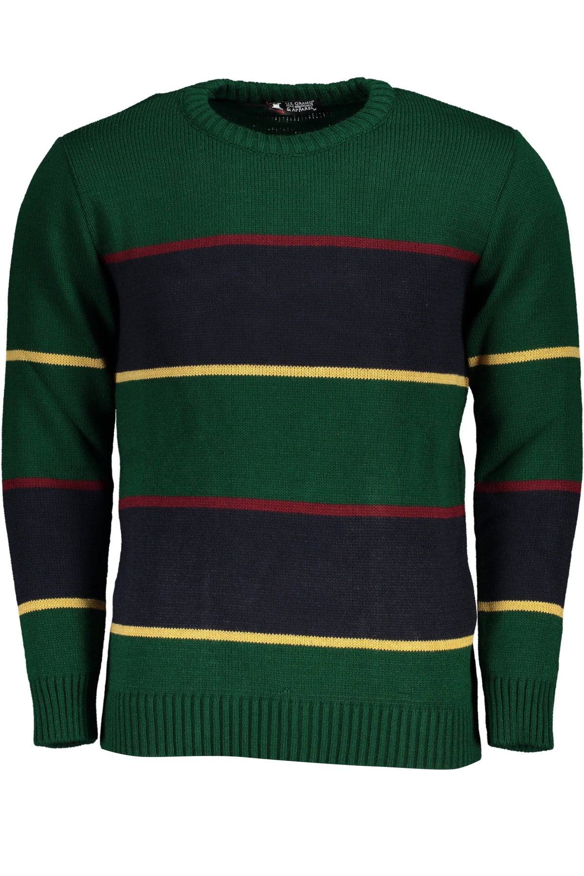 US GRAND MEN'S GREEN SWEATER