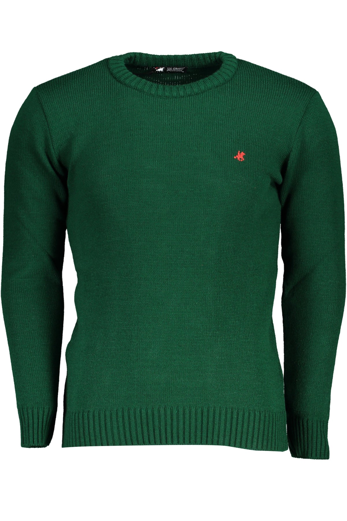 US GRAND MEN'S GREEN SWEATER