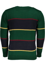US GRAND MEN'S GREEN SWEATER