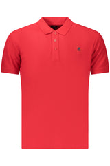 US GRAND MEN'S SHORT-SLEEVE POLO SHIRT, RED