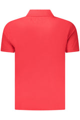 US GRAND MEN'S SHORT-SLEEVE POLO SHIRT, RED