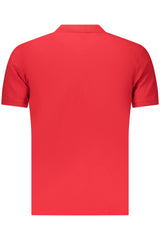 US GRAND MEN'S SHORT-SLEEVE POLO SHIRT, RED