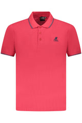 US GRAND MEN'S SHORT-SLEEVE POLO SHIRT, RED