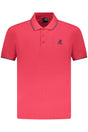 US GRAND MEN'S SHORT-SLEEVE POLO SHIRT, RED