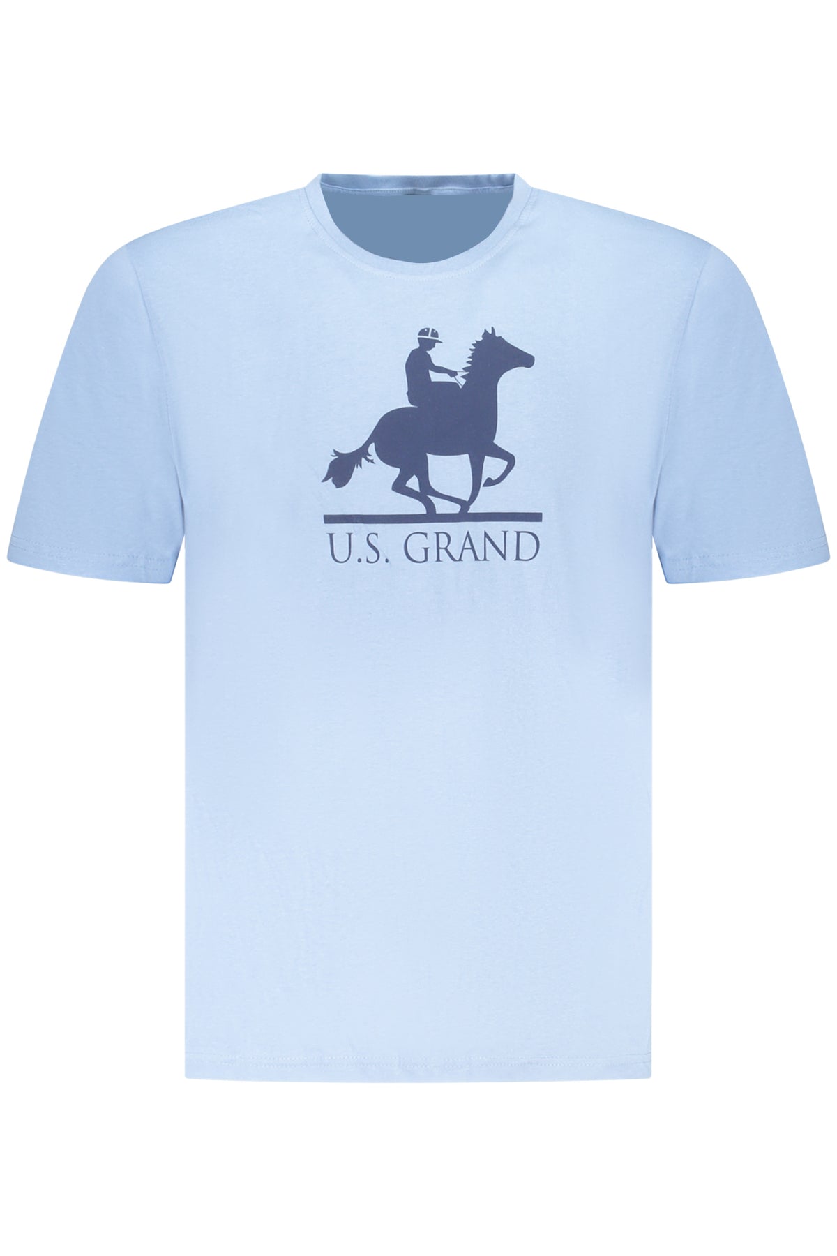 US GRAND MEN'S SHORT-SLEEVE T-SHIRT, BLUE