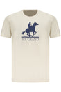US GRAND MEN'S SHORT-SLEEVE T-SHIRT BEIGE