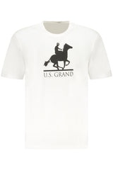 US GRAND MEN'S SHORT-SLEEVE T-SHIRT WHITE