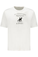 US GRAND MEN'S SHORT-SLEEVE T-SHIRT WHITE