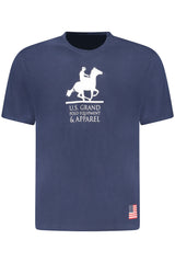 US GRAND MEN'S SHORT-SLEEVE T-SHIRT BLUE