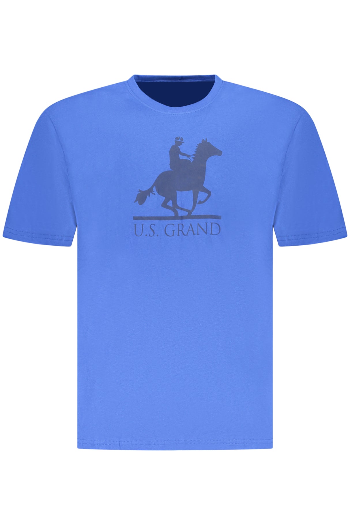 US GRAND MEN'S SHORT-SLEEVE T-SHIRT BLUE