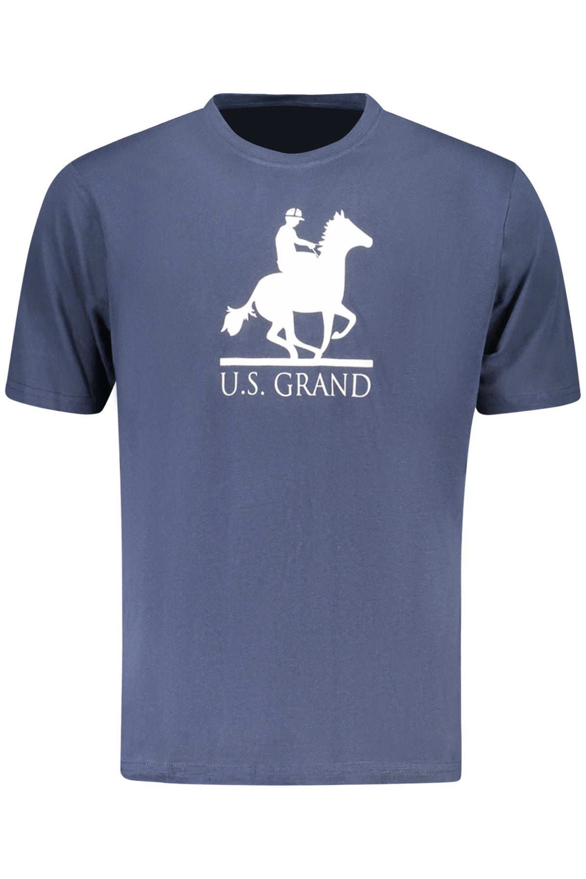 US GRAND MEN'S SHORT-SLEEVE T-SHIRT BLUE