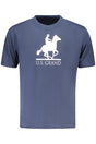 US GRAND MEN'S SHORT-SLEEVE T-SHIRT BLUE
