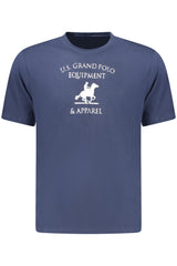 US GRAND MEN'S SHORT-SLEEVE T-SHIRT BLUE