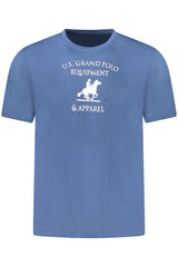US GRAND MEN'S SHORT-SLEEVE T-SHIRT BLUE