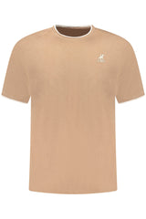 US GRAND MEN'S SHORT-SLEEVE T-SHIRT BROWN