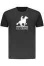 US GRAND MEN'S BLACK SHORT-SLEEVE T-SHIRT
