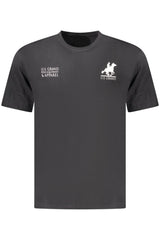US GRAND MEN'S BLACK SHORT-SLEEVE T-SHIRT