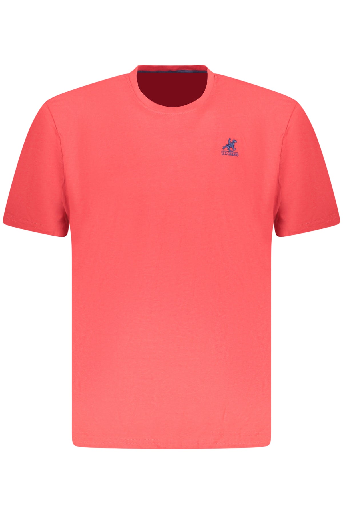 US GRAND MEN'S SHORT-SLEEVED RED T-SHIRT