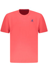 US GRAND MEN'S SHORT-SLEEVED RED T-SHIRT