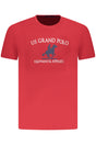 US GRAND MEN'S SHORT-SLEEVED RED T-SHIRT