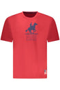 US GRAND MEN'S SHORT-SLEEVED RED T-SHIRT