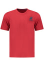 US GRAND MEN'S SHORT-SLEEVED RED T-SHIRT
